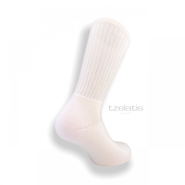 ΑΘΛΗΤΙΚΗ ΚΑΛΤΣΑ "TZELATIS" ΠΕΤΣΕΤΕ ΛΕΥΚΗ κωδ. 1500